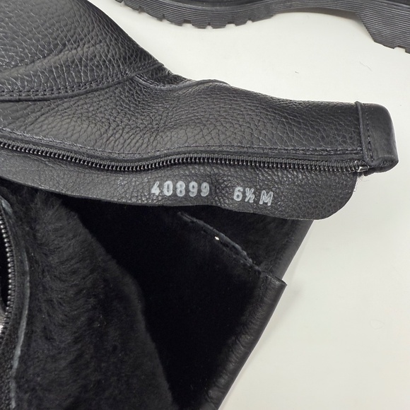 New La Canadienne Hanna Shearling Lining Boot Waterproof Pebble Leather Sz 6.5 - Picture 15 of 15